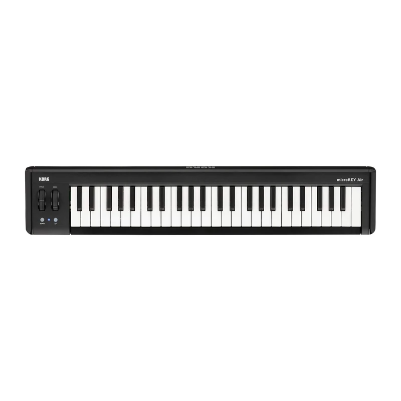 Korg - microKEY2-49AIR Bluetooth Wireless + USB MIDI Controller - 49 Key - Black