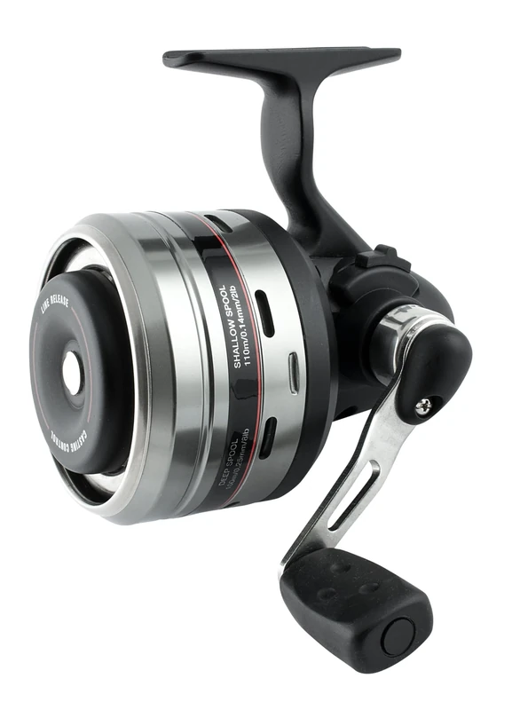 Abu Garcia 507 MKII, Fishing Reel, Spincast Reels, Allround Fishing, Unisex, Black/Silver, 507 | Left Hand/Right Hand