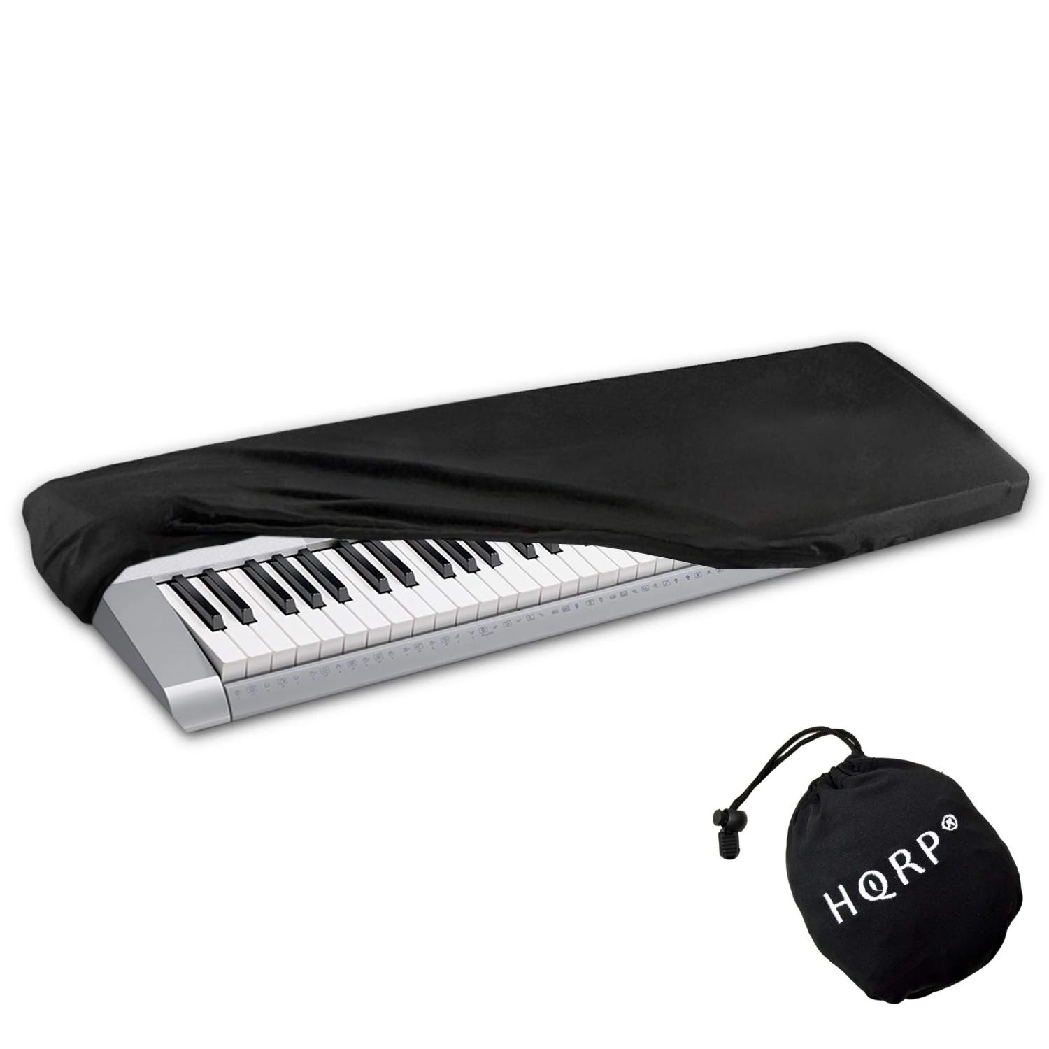HQRP Elastic Keyboard Dust Cover for Akai 61-Key 76-Key Advance-61 MPK261 MPK61 Digital Piano Synthesizer + HQRP Coaster