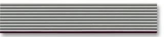 Pro Power NFCG-2814 0.05" Pitch 14 Way Flat Ribbon Cable, Grey, 30.5 m Reel