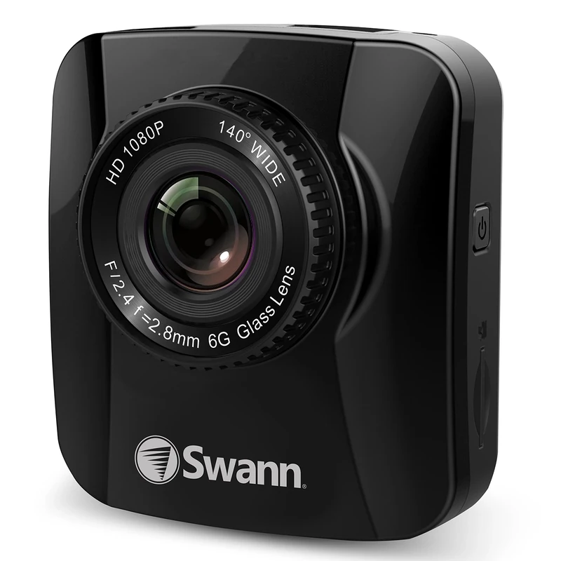 Swann SWADS-140DCM-GL 1080p Navigator HD Dash Camera - Black - Image 1