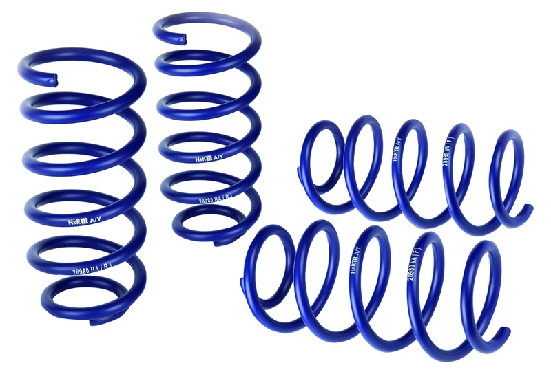H&R Lowering Springs compatible with Toyota Auris Hybride Facelift 2013- FA35/RA35mm