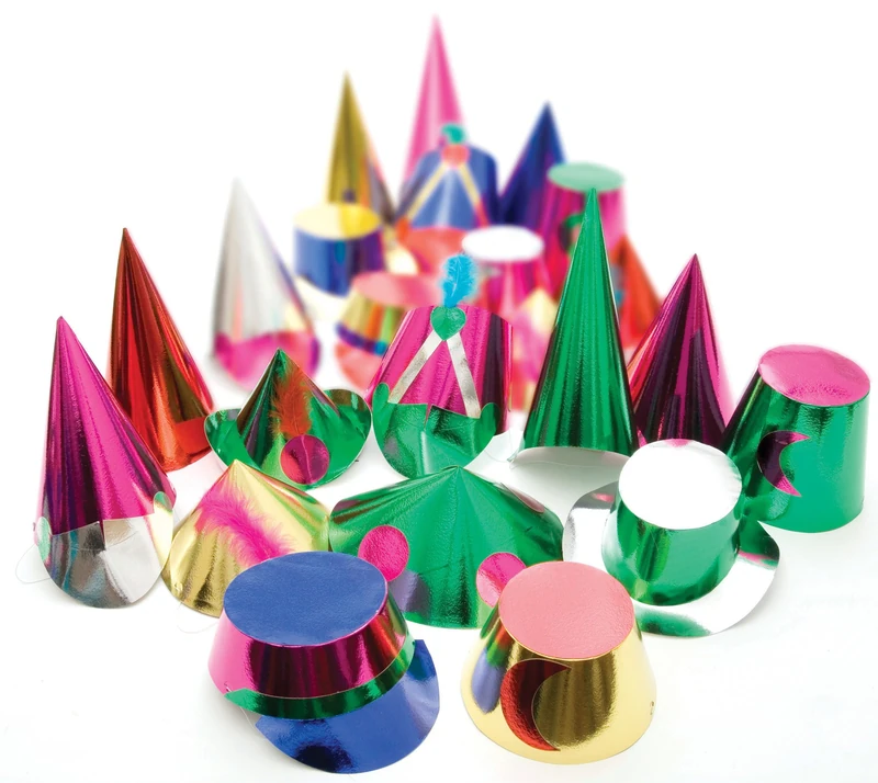 Rialto Christmas and New Year Party Hats (Pack of 72)