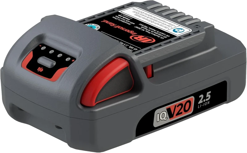 Ingersoll Rand BL2012 Battery – 20V 2.5Ah Li-Ion, IQV20 Series r2.5 High-Capacity Battery, Long-Lasting Power, Reliable Performance