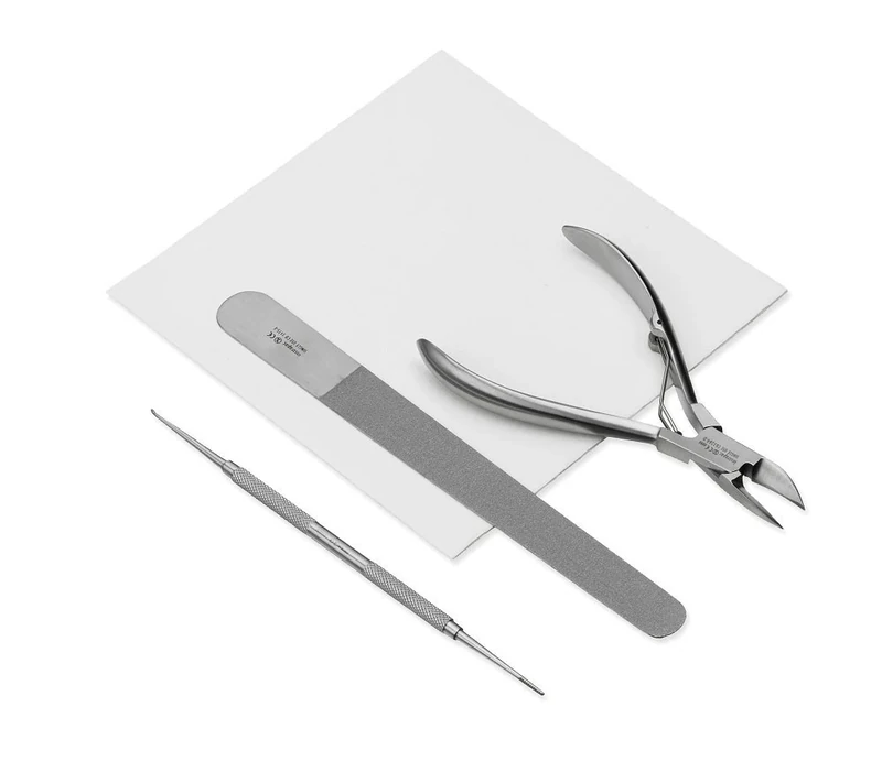 Instrapac 8278 Podiatry Assistants Pack Fine, Curved, Roller Spring