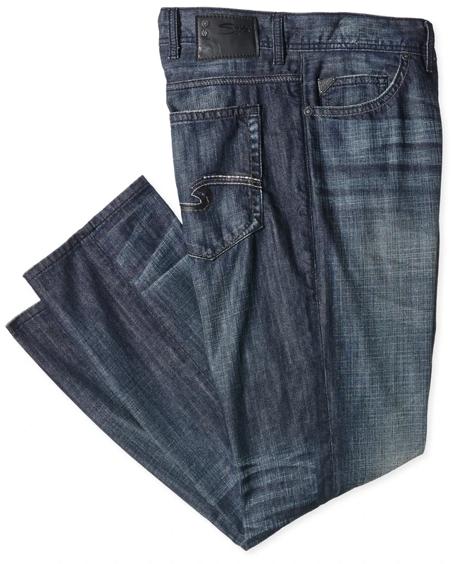 SILVER JEANS Men's Jeans, Blau (Indigo LD323), W46/l34 (manufacturer Size: 46)