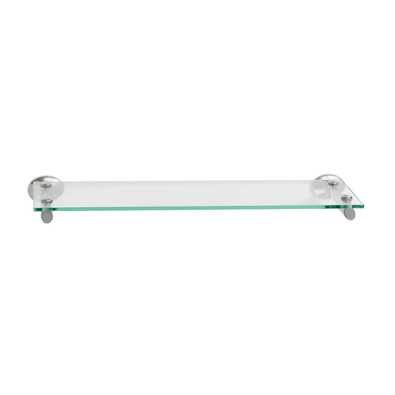 Robert Welch Oblique Glass Bathroom Shelf. 18/10 Stainless steel. Easy to clean.