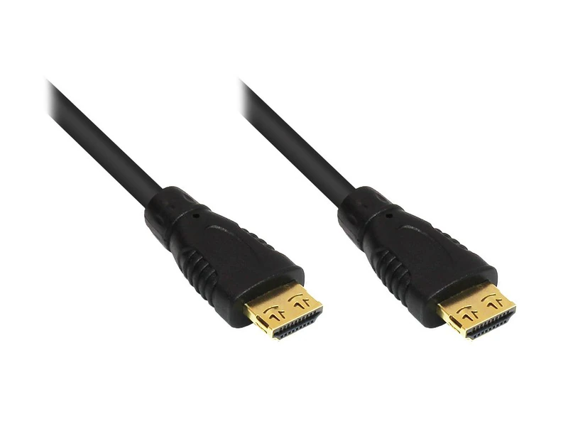 Alcasa 10 m 2 x HDMI To HDMI Cable (HDMI Cable, HDMI Male/Male, Straight, Straight) - Image 1