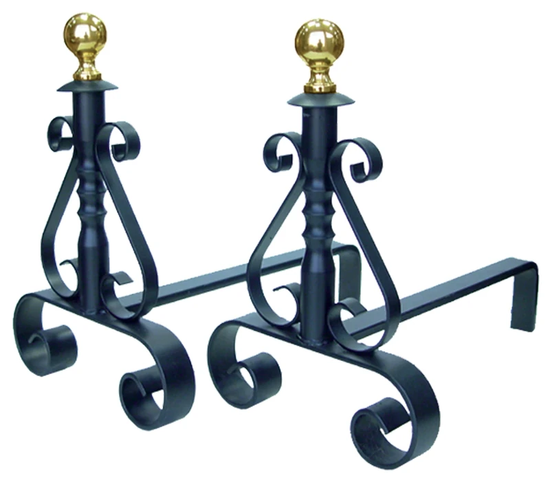 Imex El Zorro 10108 - Andiron Set, 25 x 41 cm.