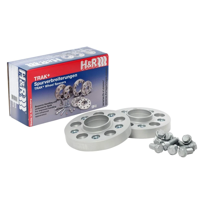 H&R DRA-System Wheel spacer set 60mm per axle - Bolt pattern 5x112 - Hub 57,1mm - Bolt size M14x1,5 - compatible with Skoda/Volkswagen