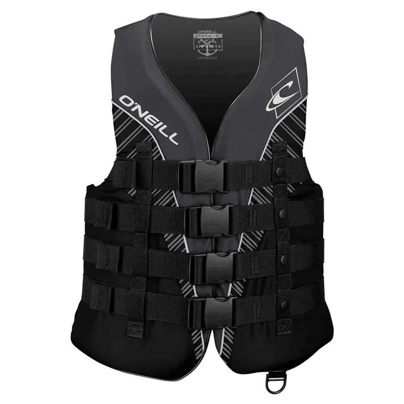 O'Neill Superlite 50N ISO Vest Buoyancy Aid - Black/Smoke: White, XX-Large