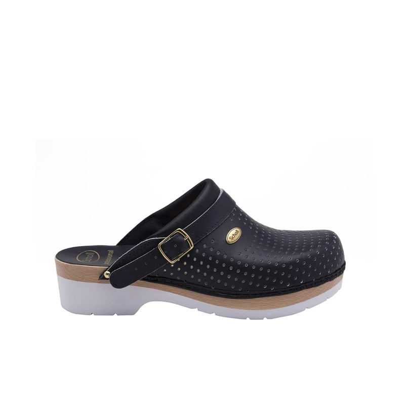 Scholl - Unisex - Clog Supercomfort -Medical Professional Clog - Navy Blue - 10.5