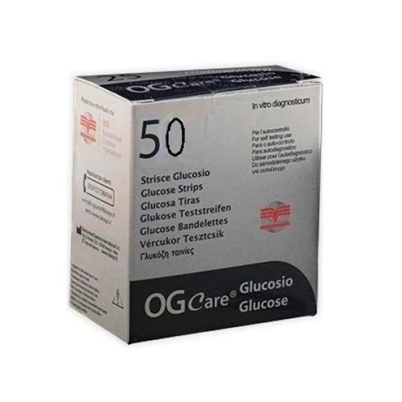 NABU OGCARE GLICEMIA 50STR - Blood Glucose Test Strips
