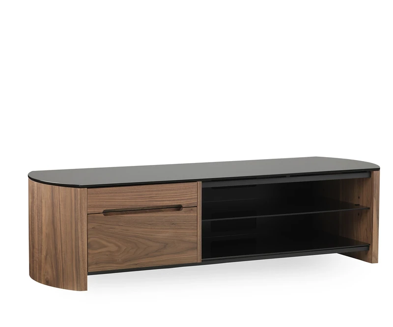 Alphason Finewoods TV Cabinet 1350 - Walnut