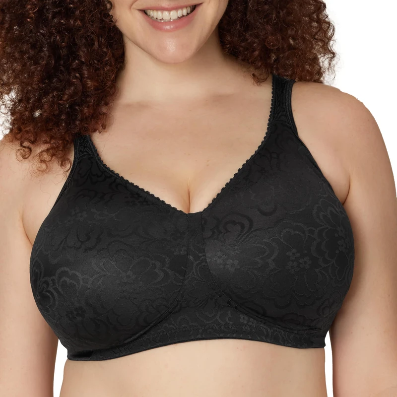 Playtex Women's 18 Hour Ultimate Lift and Support Wire Free Bra US4745 - Black - 38DD