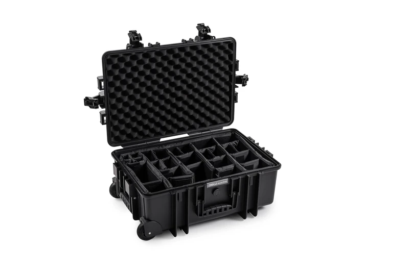 B&W outdoor.cases Type 6800 with Padded Divider System (RPD) - Black - The Original