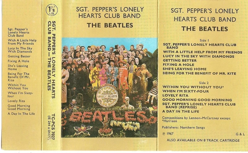 Sgt Peppers Lonely Hearts Club Band - Audio Cassette