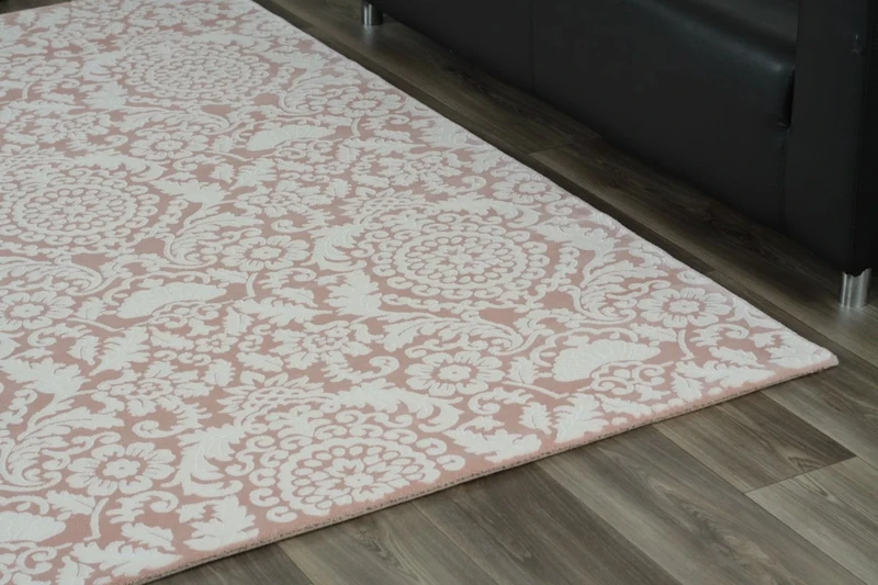 DolceMora Sehrazat Prato 8032 Rug, Polyester, Cream, 170 x 120 x 17 cm - Image 1