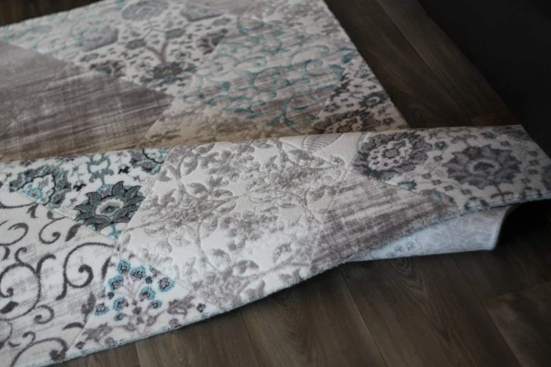 DolceMora Sehrazat Home 8002 Rug, Polyester, Grey, 300 x 80 x 30 cm