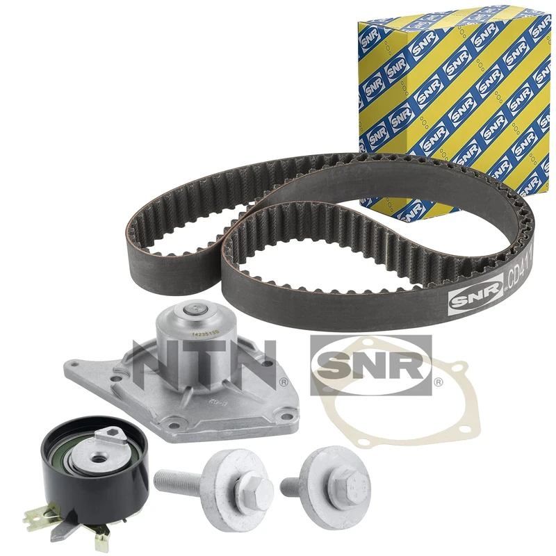 SNR kdp455.580 Water Pump & Timing Belt Kit WATER PUMP + Zahnriemenkit Renault Captur Nissan Micra III (K12) Dacia Duster