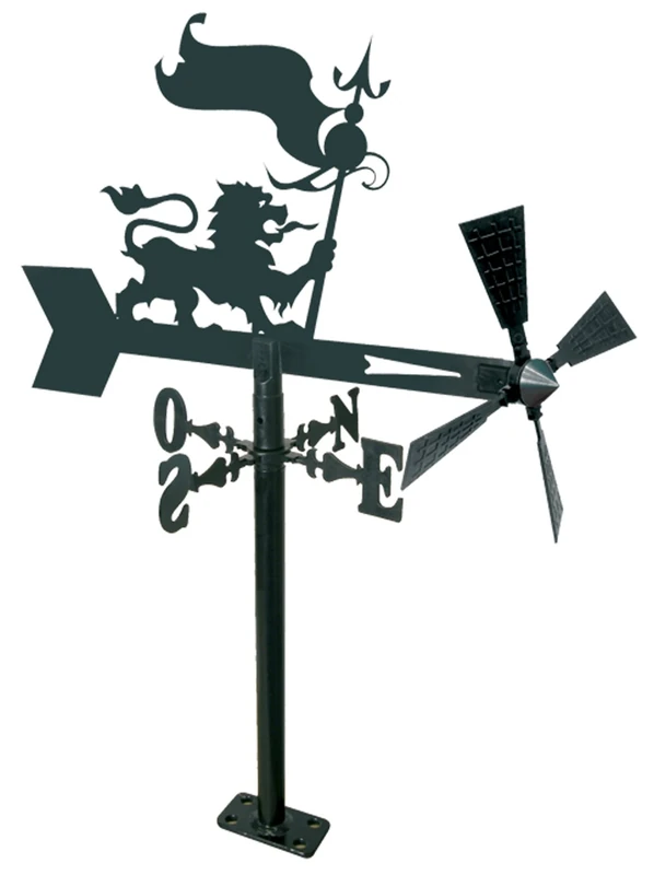 Imex The Fox 11246 Garden Weathervane – Lion With Banner, 480 mm