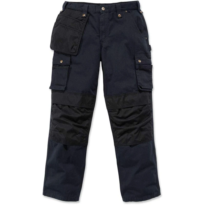 Carhartt .100233.001.S455 Multi Pocket Ripstop Pant, Size W42/L28, Black