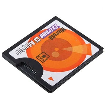 SATYCON Accessories Brand Model Adapter Micro SD to Compact Flash Type I - Image 1