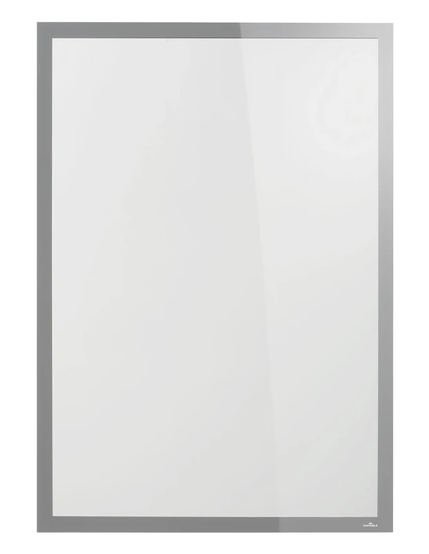 Durable DURAFRAME SUN Static-Cling Magnetic Frame | 70 x 100 cm Format in Silver | Pack of 1 Frames | UV and Heat Resistant | Ideal for Retail Shop Windows