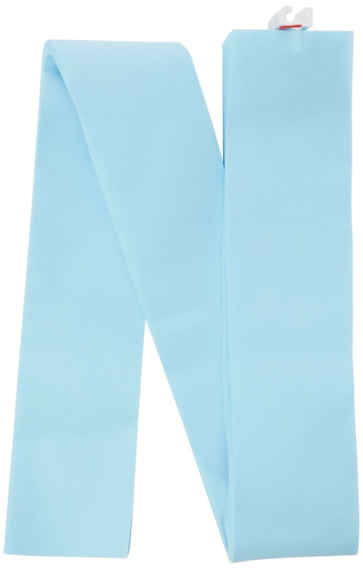 Marlux F42/1950A-PB Fast Fit Antibacterial Disposable Curtains - Pastel Blue 4.2mtr Wide