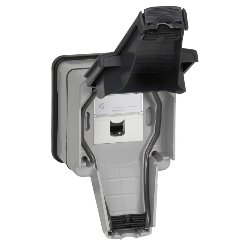 Legrand 090467 Waterproof Socket Category6 FTP Plexo, IP66, RJ45, Grey