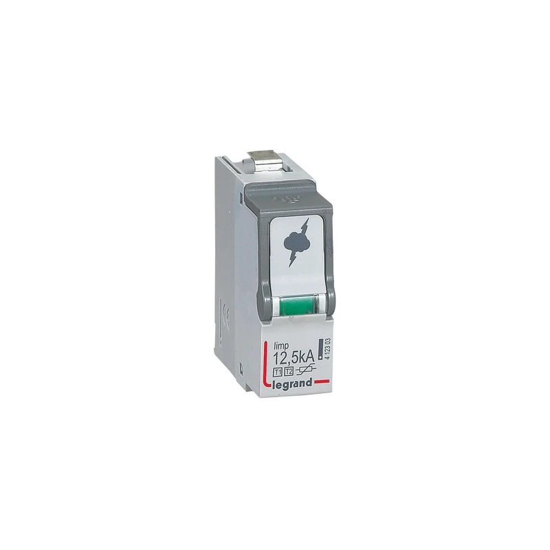 Legrand limitadores/guardamotores 412303 – Modulo T1 + T2 12.5 KA - Image 1