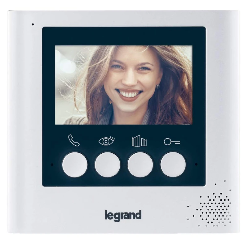 Legrand - Screen for additional indoor station - 4.3 inches - white