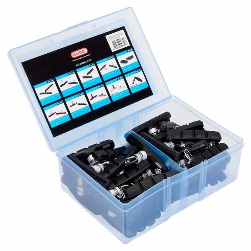 Elvedes Brake Shoes V-Type 25 Pairs 70 mm Symmetrical 25 Pair In Volume Box - Multicoloured