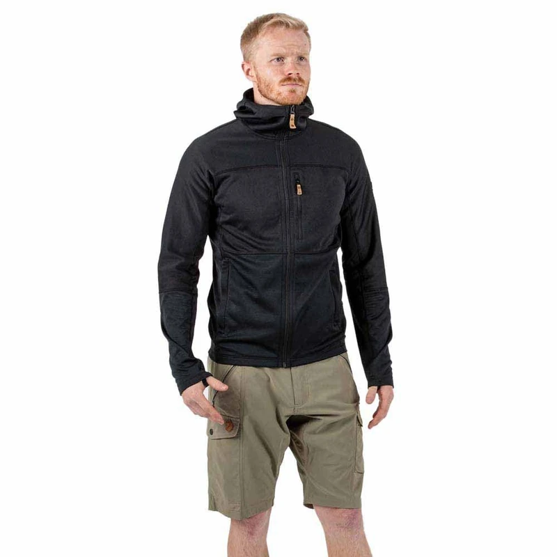 Fjallraven 82257 Abisko Trail Fleece M Jacket mens Black L - Image 1