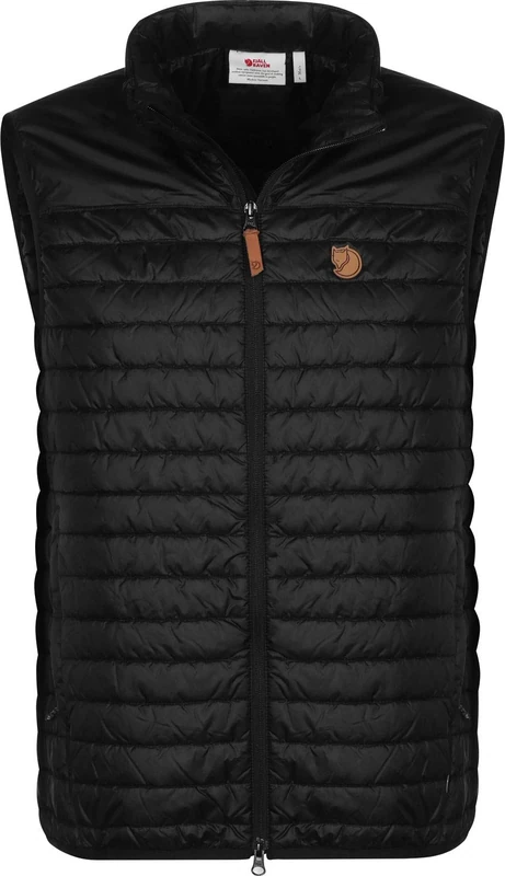 Fjallraven Men's Abisko Padded Vest, Black, XL UK