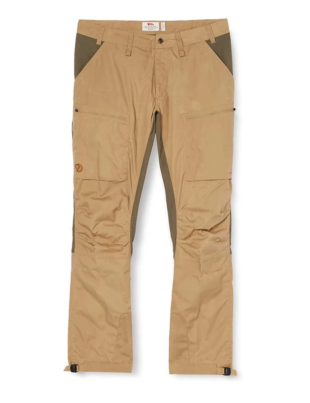 FJALLRAVEN Men's Abisko Lite Trekking Trousers pants, Sand, 56 UK