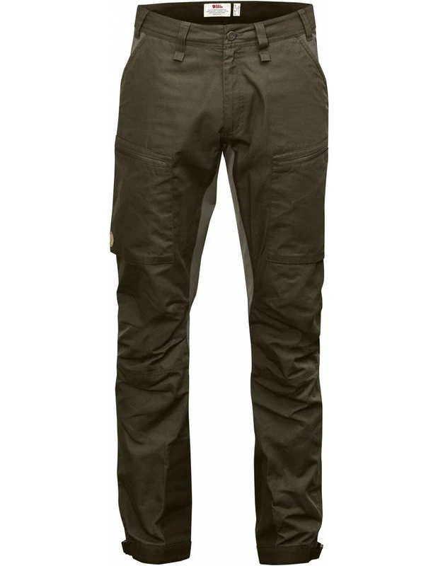Fjallraven 82890-633 Abisko Lite Trekking Trs M Long Pants Men's Dark Olive Size 58