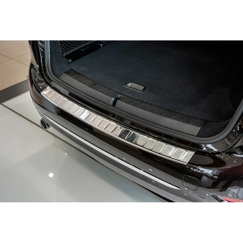 Avisa Stainless Steel Rear bumper protector compatible with BMW 2-Series F46 Gran Tourer 2015- excl. M-Package 'Ribs' - Image 1