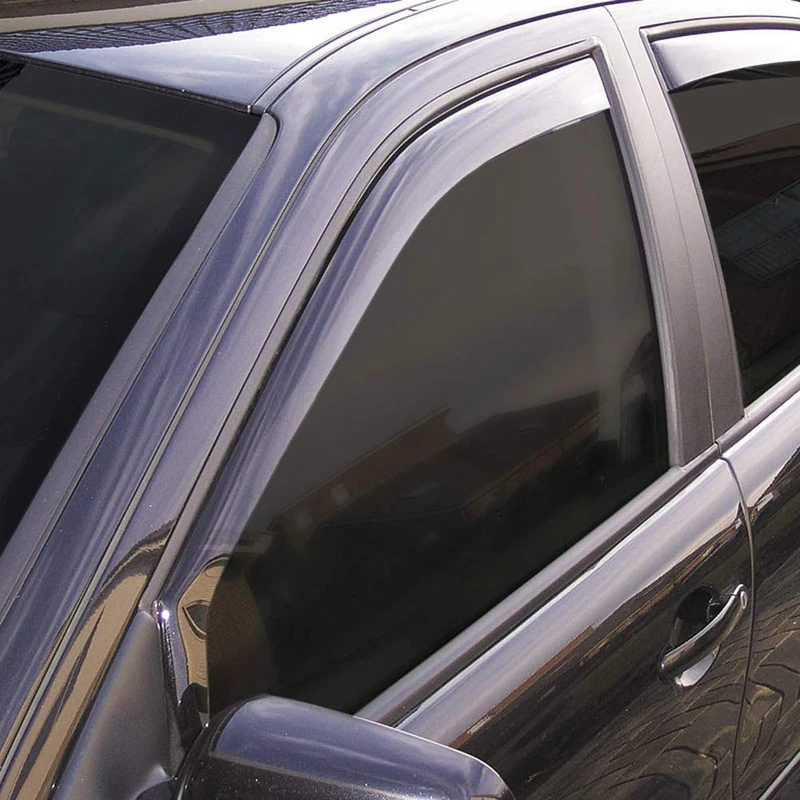 ClimAir Window Visors Dark compatible with Lancia Ypsilon 5 doors 2011-