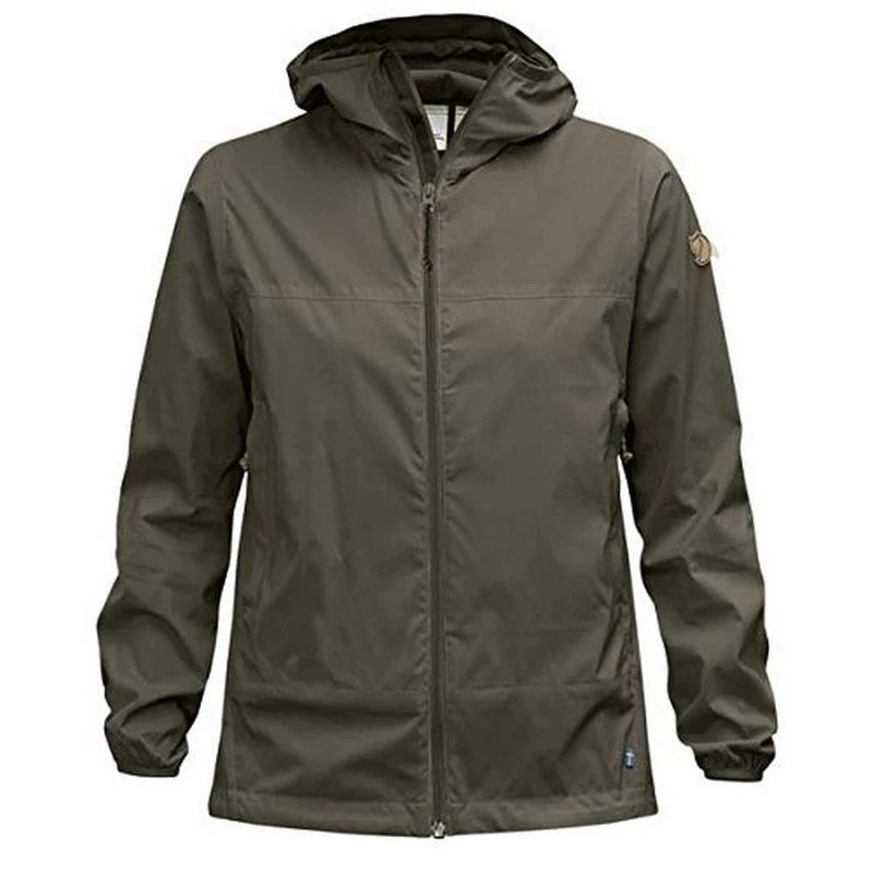 FJÄLLRÄVEN Abisko W Windbreaker, Women, womens, Windbreaker, 89724_2XS_gris (tarmac), Grey (Tarmac), XXS