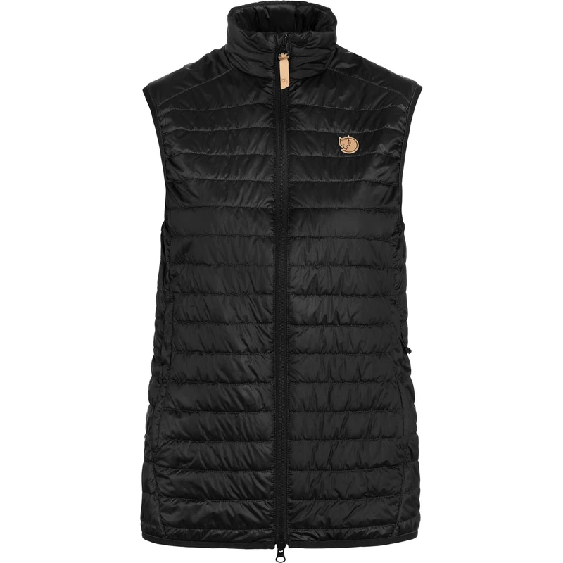 Fjallraven Women's Abisko Padded Vest W Sport Jacket, Black, XXS UK