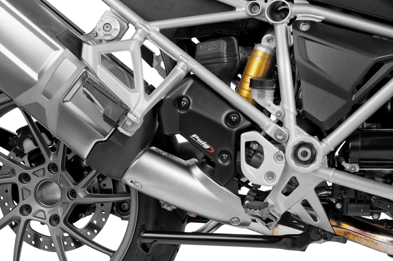 Puig 6802U: Deflector Rear Exhaust R1200Gs 05 '-12' Gri – > R1200 GS (04 – 12) R1200 GS Adventure (06 – 13)