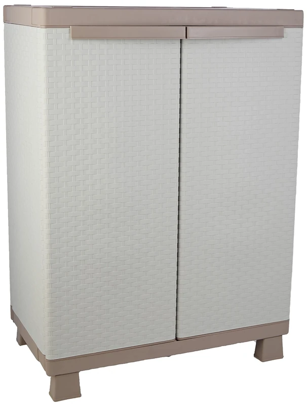 Terry, C-Rattan 680, Cabinet 2 Doors and 1 Internal Shelf - 68x39x91.5 cm