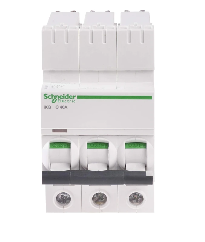 Schneider Electric, SE10C340, IKQ, Miniature Circuit Breaker, 3P, 40A, C MCB