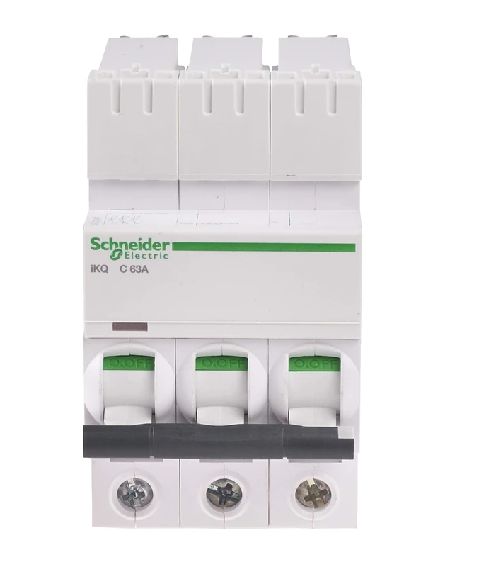 Schneider Electric, SE10C363, IKQ, Miniature Circuit Breaker, 3P, 63A, C MCB