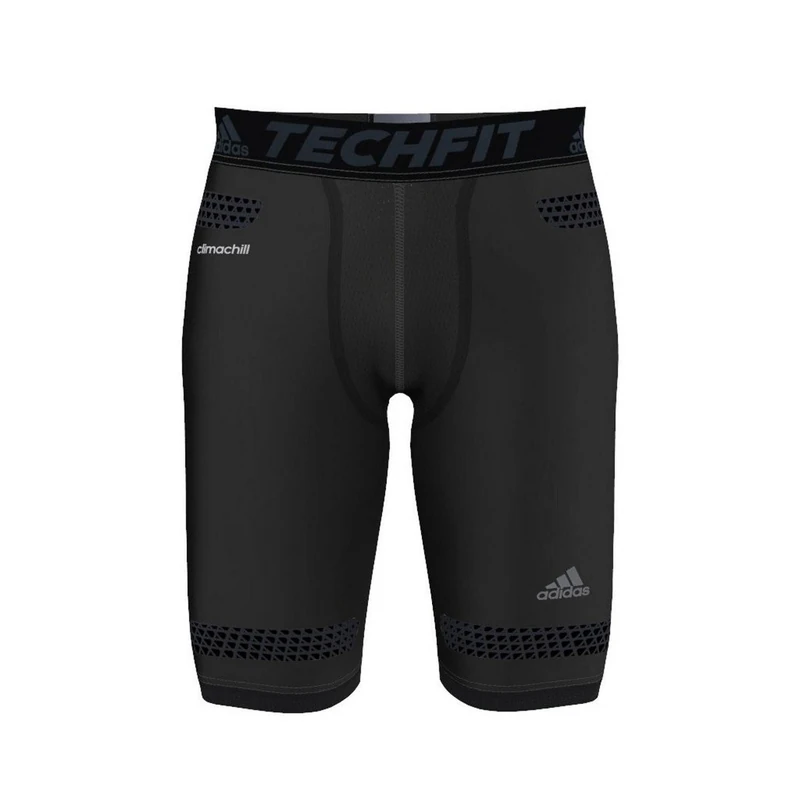 Adidas Men's Techfit Power Short Tights - Black, Medium - Image 1