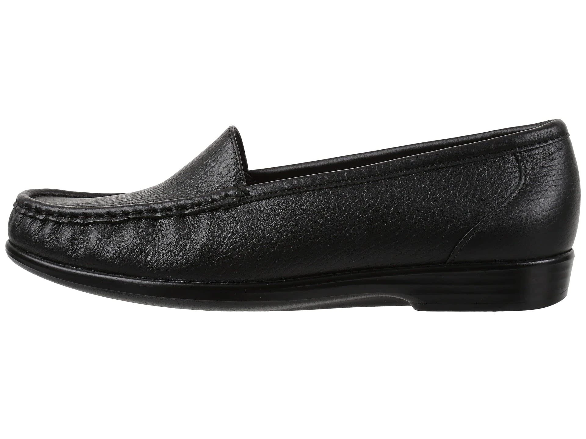 SAS Women's, Simple Slip on Loafer Black 9 S