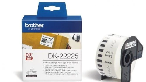 Continuous Paper for Brother Printers DK-22225 White 38 mm x 30.48 m
