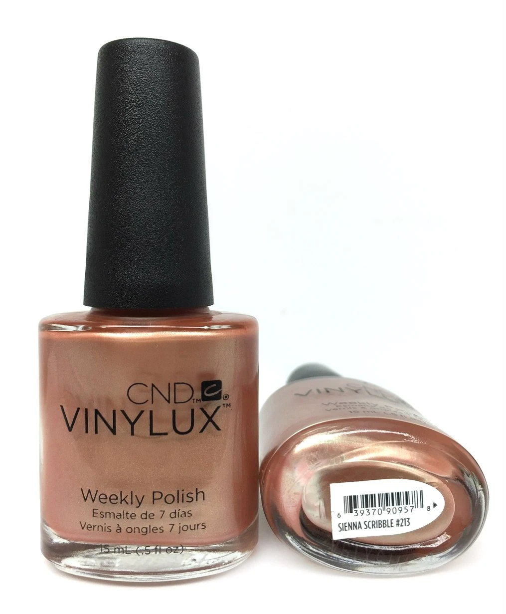 CND Vinylux Long Wear Nail Polish (No Lamp Required), 15 ml, Nude, Sienna Scribble