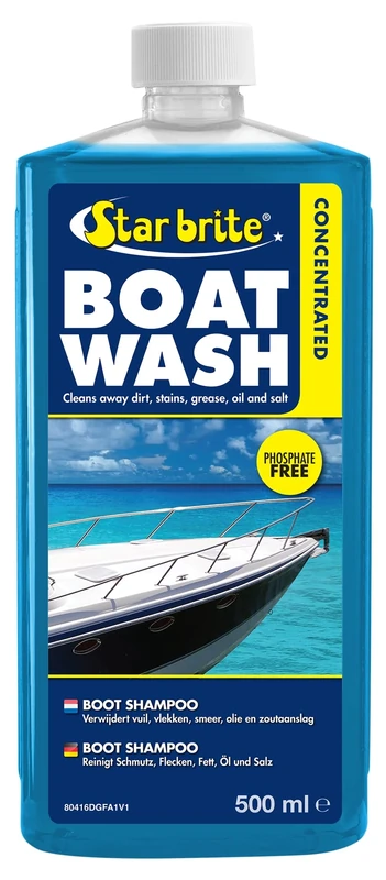 STAR BRITE Concentrated Boat Wash - Biodegradable, Phosphate-Free, Blueberry Scent